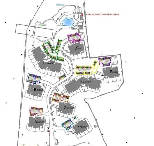Domaine D'arca - Flaubert 13 - 6 Pers דירה